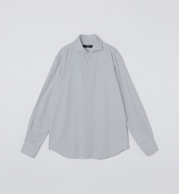 SHIPS Colors 「SHIPS Colors:〈洗濯機可能〉ビエラ プリント ワイドカラー シャツ」|シャツ・ブラウス|