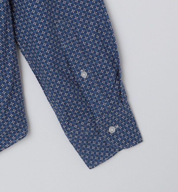 SHIPS Colors 「SHIPS Colors:〈洗濯機可能〉ビエラ プリント ワイドカラー シャツ」|シャツ・ブラウス|