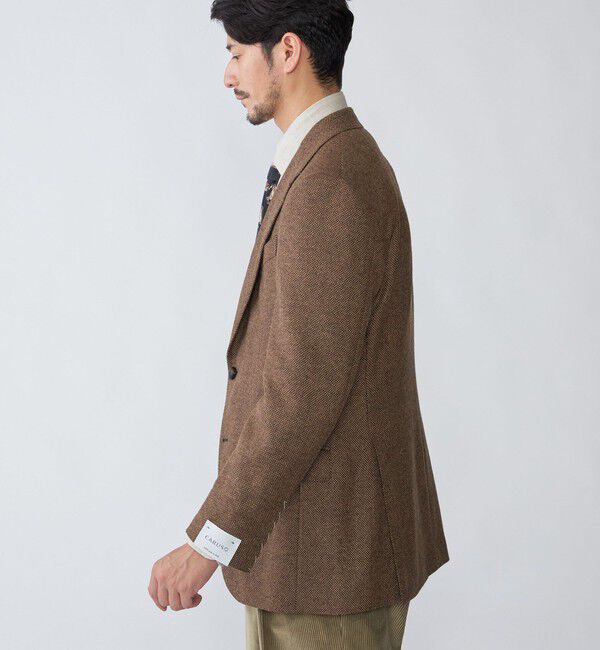 SHIPS「SHIPS: CARLO BASETTI コットンフランネル ワイドカラー シャツ」|シャツ・ブラウス|