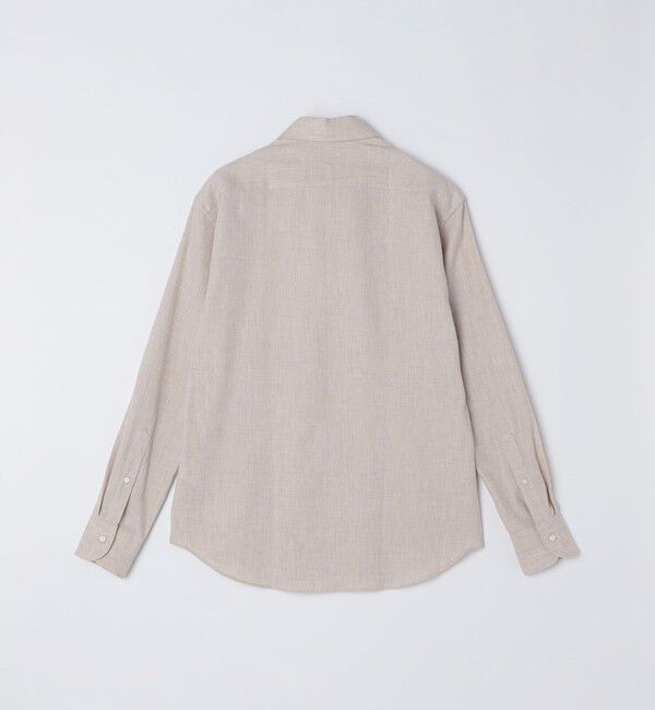 SHIPS「SHIPS: CARLO BASETTI コットンフランネル ワイドカラー シャツ」|シャツ・ブラウス|