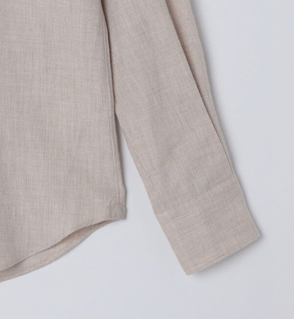 SHIPS「SHIPS: CARLO BASETTI コットンフランネル ワイドカラー シャツ」|シャツ・ブラウス|