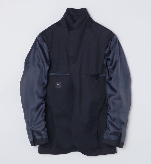 SHIPS「SHIPS:〈セットアップ対応/洗濯機可能〉ウール/ポリエステル ツイル ジャケット」|テーラードジャケット|