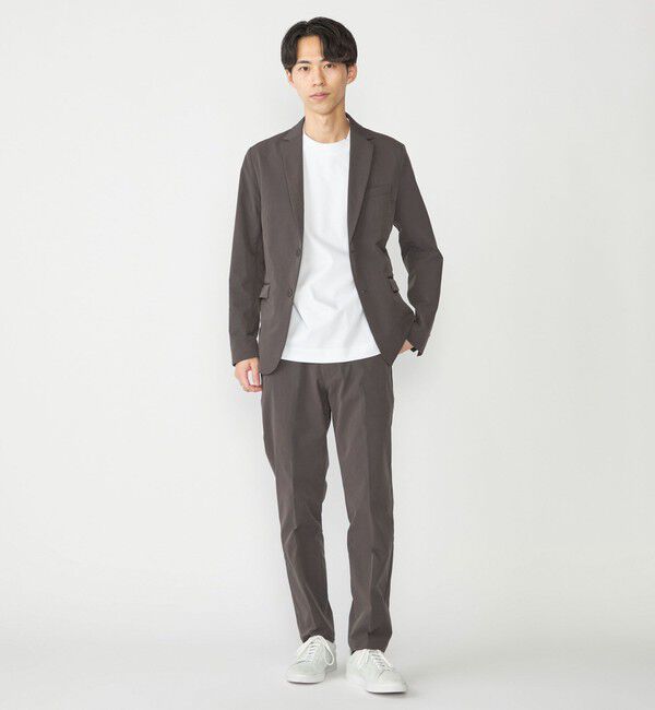 SHIPS「【WEB限定】SHIPS:〈UVカット・防シワ・手洗い可能〉2WAYストレッチナイロン セットアップ」|スーツ|