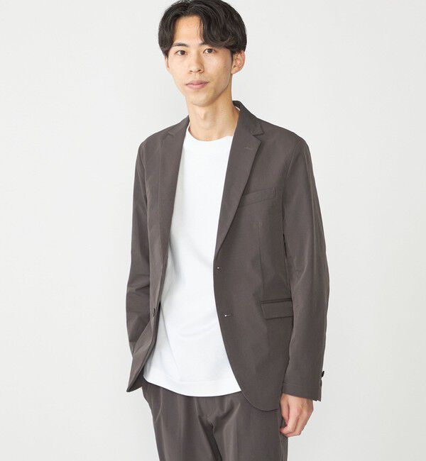 SHIPS「【WEB限定】SHIPS:〈UVカット・防シワ・手洗い可能〉2WAYストレッチナイロン セットアップ」|スーツ|