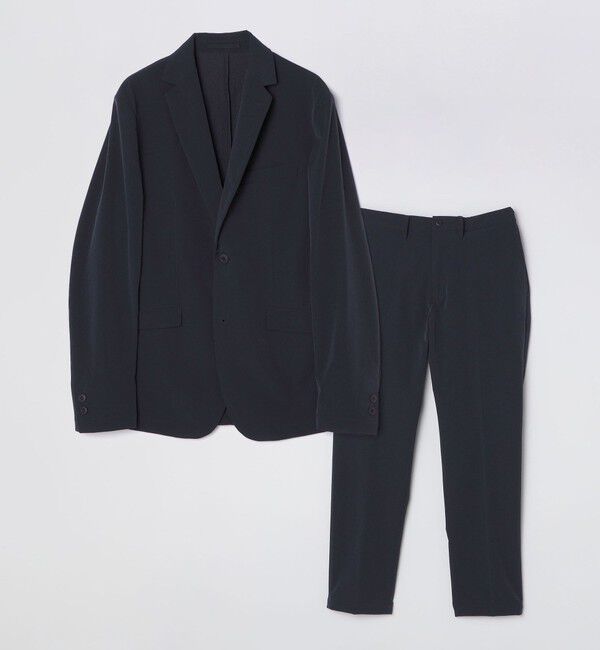 SHIPS「【WEB限定】SHIPS:〈UVカット・防シワ・手洗い可能〉2WAYストレッチナイロン セットアップ」|スーツ|