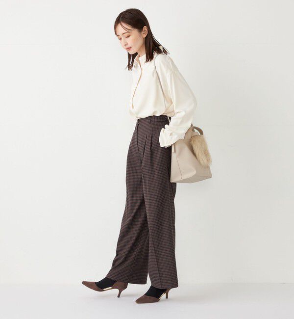 SHIPS Colors 「SHIPS Colors:〈洗濯機可能〉トロミ レイヤード シャツ2」|シャツ・ブラウス|