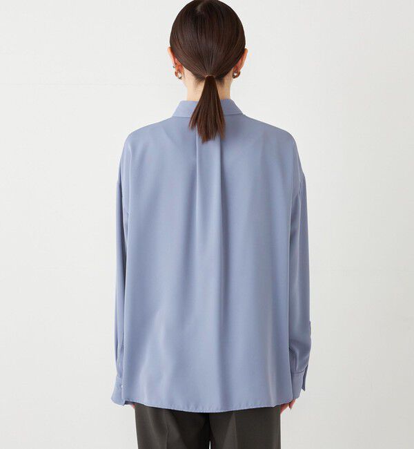 SHIPS Colors 「SHIPS Colors:〈洗濯機可能〉トロミ レイヤード シャツ2」|シャツ・ブラウス|