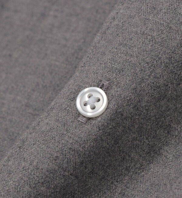 SHIPS Colors 「SHIPS Colors:〈洗濯機可能〉ボタンダウン ソリッド ネルシャツ」|シャツ・ブラウス|