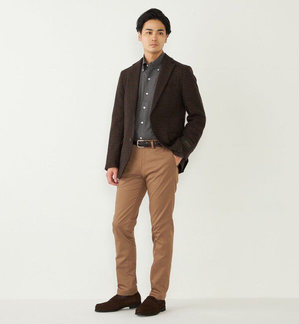 SHIPS Colors 「SHIPS Colors:〈洗濯機可能〉ボタンダウン ソリッド ネルシャツ」|シャツ・ブラウス|