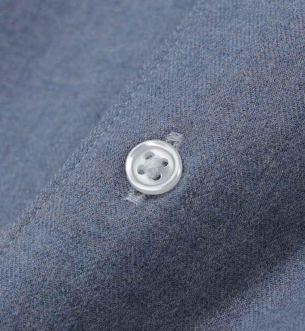 SHIPS Colors 「SHIPS Colors:〈洗濯機可能〉ボタンダウン ソリッド ネルシャツ」|シャツ・ブラウス|