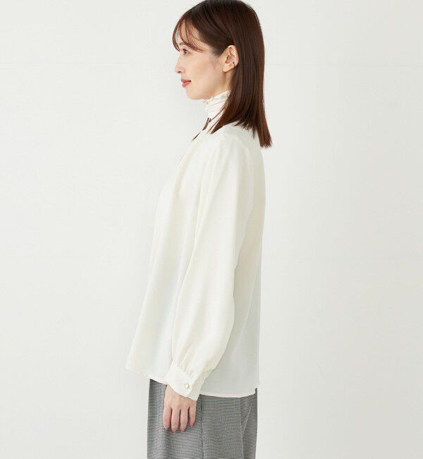 SHIPS Colors 「SHIPS Colors:〈洗濯機可能〉 ツイル スキッパー シャツ ブラウス◇」|シャツ・ブラウス|