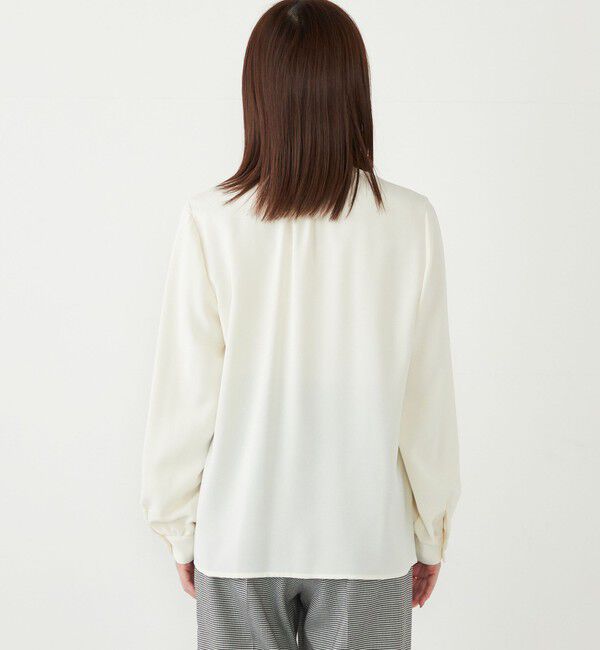 SHIPS Colors 「SHIPS Colors:〈洗濯機可能〉 ツイル スキッパー シャツ ブラウス◇」|シャツ・ブラウス|