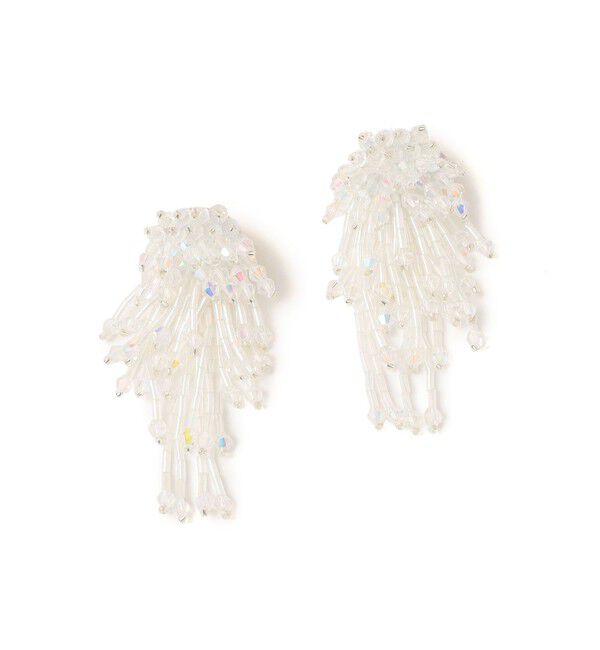 SHIPS for women「MEADOWE:VERONICA」|ピアス|ライトホワイト