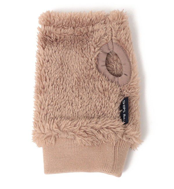 SHIPS Colors 「SHIPS Colors: 〈洗濯機可能〉ボア アームウォーマー (KIDS)」|手袋|