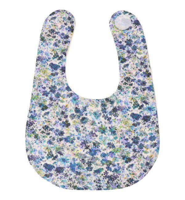 SHIPS KIDS「SHIPS KIDS:フラワー リバーシブル スタイ」|スタイ|ブルー系