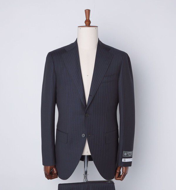 SHIPS「SHIPS: LUXURY DORMEUIL AMADEUS ピンストライプ スーツ」|スーツ|