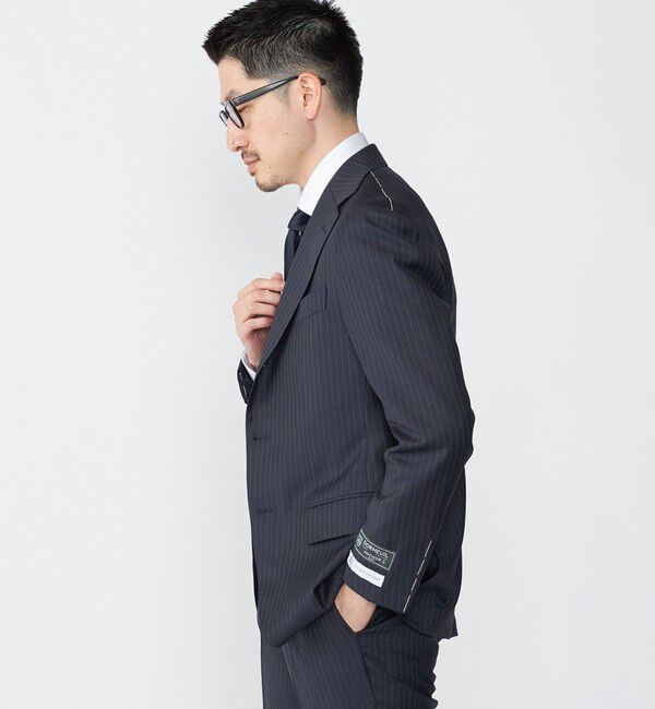 SHIPS「SHIPS: LUXURY DORMEUIL AMADEUS ピンストライプ スーツ」|スーツ|