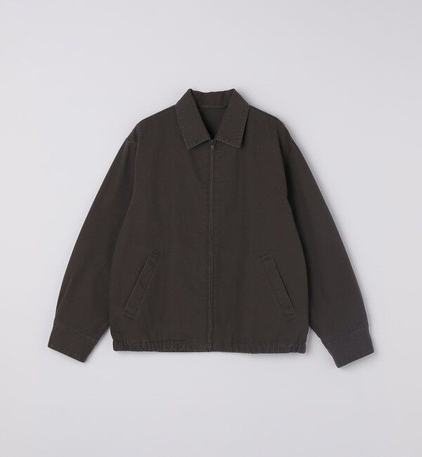SHIPS「SHIPS: ストーン ウォッシュ コットン ブルゾン (セットアップ対応)」|ブルゾン・スタジャン|