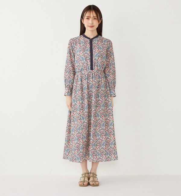 SHIPS Colors 「SHIPS Colors:〈手洗い可能〉MULHOUSE フラワープリント ワンピース」|ワンピース|