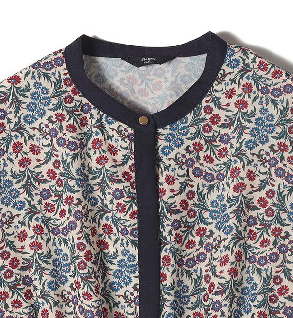 SHIPS Colors 「SHIPS Colors:〈手洗い可能〉MULHOUSE フラワープリント ワンピース」|ワンピース|