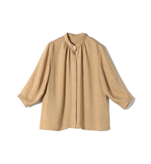 SHIPS for women「〈接触冷感/吸水速乾〉アセテート ワッシャー ブラウス」|シャツ・ブラウス|