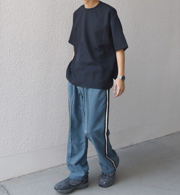 SHIPS any「SHIPS any:〈洗濯機可能〉ラウンド フェイク レイヤード Tシャツ(セットアップ対応) 25SS◇」|Tシャツ・カットソー|