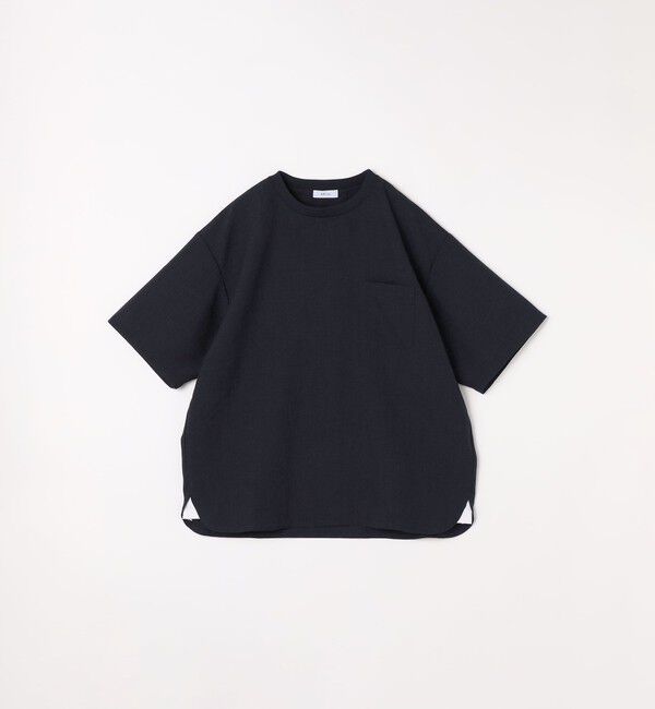 SHIPS any「SHIPS any:〈洗濯機可能〉ラウンド フェイク レイヤード Tシャツ(セットアップ対応) 25SS◇」|Tシャツ・カットソー|