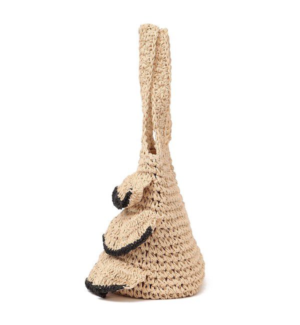 SHIPS any「SHIPS any: バイカラー フリル ペーパー トート バッグ」|トートバッグ|