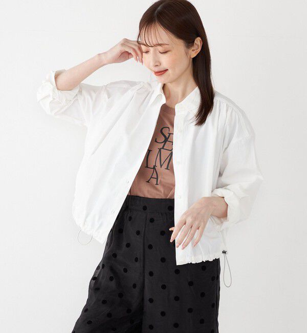 SHIPS Colors 「SHIPS Colors:〈洗濯機可能〉TC シャツ ブルゾン」|シャツ・ブラウス|