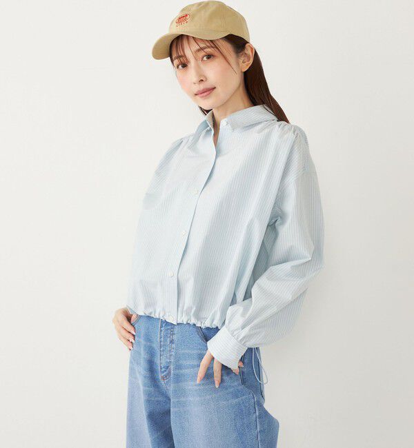 SHIPS Colors 「SHIPS Colors:〈洗濯機可能〉TC シャツ ブルゾン」|シャツ・ブラウス|