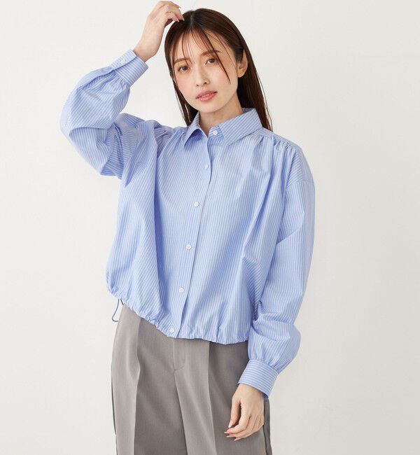 SHIPS Colors 「SHIPS Colors:〈洗濯機可能〉TC シャツ ブルゾン」|シャツ・ブラウス|