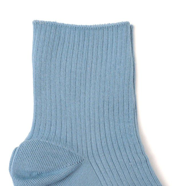 SHIPS for women「BLEUFORET:リブ アンクル ソックス」|ソックス|