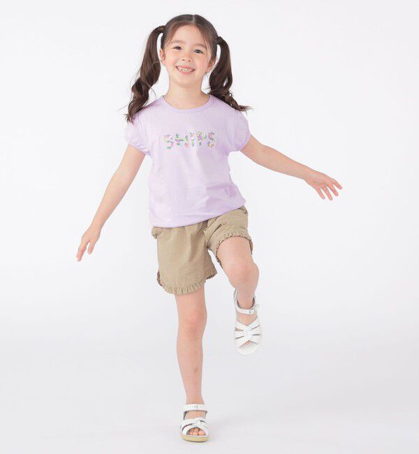 SHIPS KIDS「SHIPS KIDS:100～130cm /〈吸水速乾〉フリル ショート パンツ」|その他|