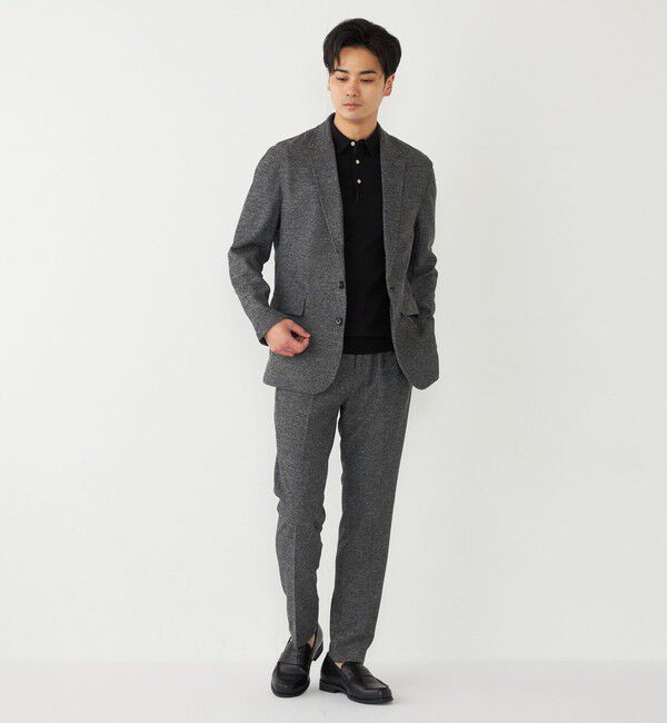 SHIPS Colors 「SHIPS Colors:〈洗濯機可能〉ジャージー ジャケット(セットアップ対応可能)」|テーラードジャケット|