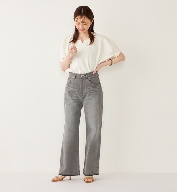 SHIPS Colors 「SHIPS Colors:〈接触冷感・UVカット〉クールタッチ トタンテレコ トップス◇」|Tシャツ・カットソー|