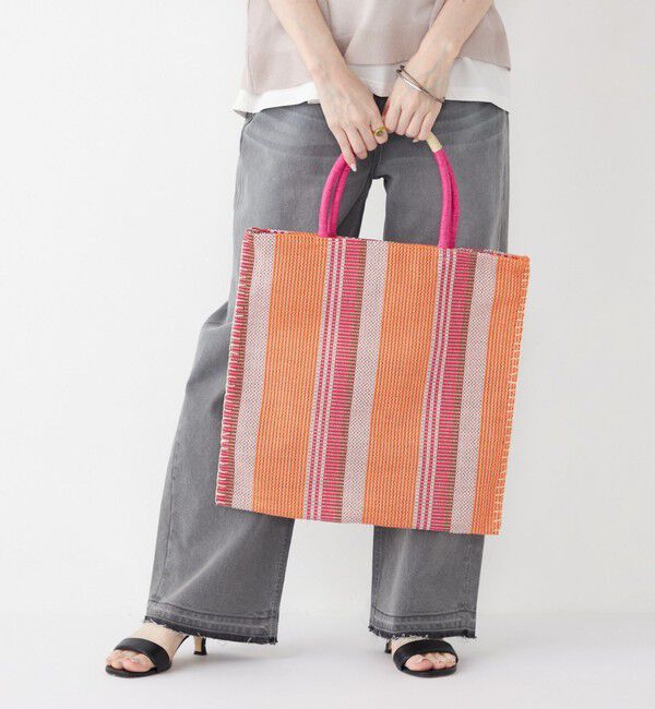 SHIPS Colors 「SHIPS Colors:マルチ ストライプ トート」|トートバッグ|