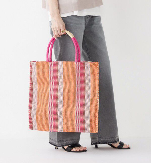 SHIPS Colors 「SHIPS Colors:マルチ ストライプ トート」|トートバッグ|