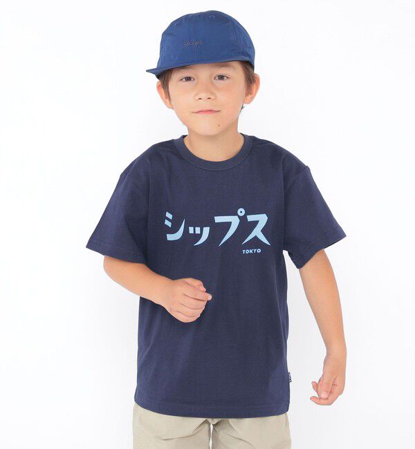 SHIPS KIDS「SHIPS KIDS:100～130cm / おみやげ Tシャツ」|Tシャツ・カットソー|