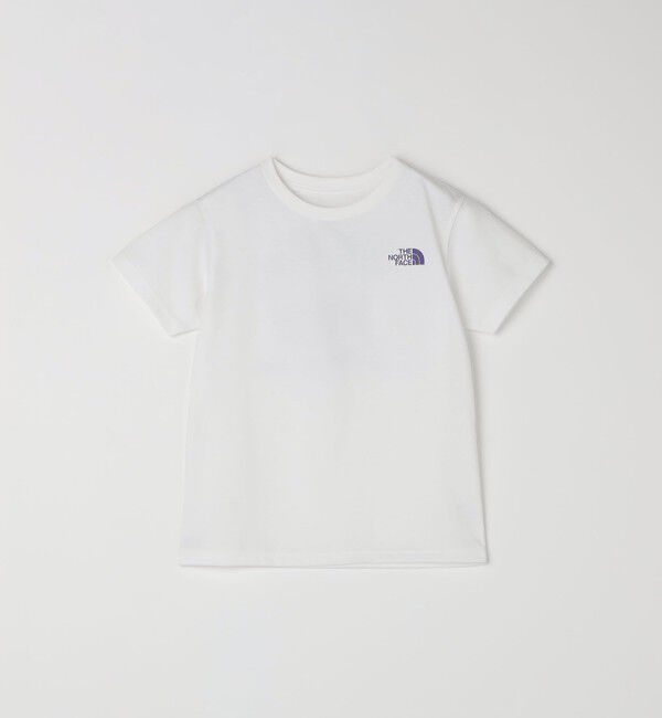 SHIPS any「THE NORTH FACE: スクエア バンダナ バックプリント ロゴ Tシャツ <KIDS>」|Tシャツ・カットソー|