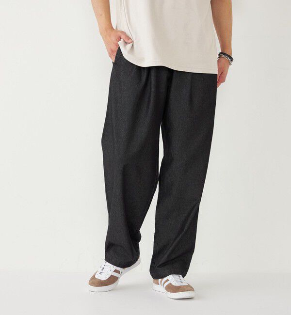 SHIPS Colors 「SHIPS Colors:ソフトタッチ デニム イージー パンツ」|デニム|