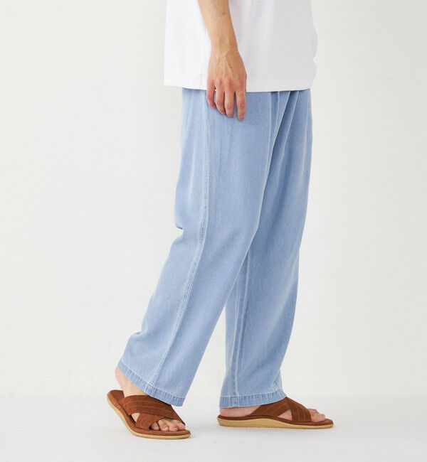 SHIPS Colors 「SHIPS Colors:ソフトタッチ デニム イージー パンツ」|デニム|