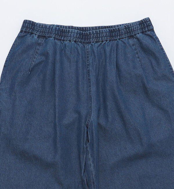 SHIPS Colors 「SHIPS Colors:ソフトタッチ デニム イージー パンツ」|デニム|