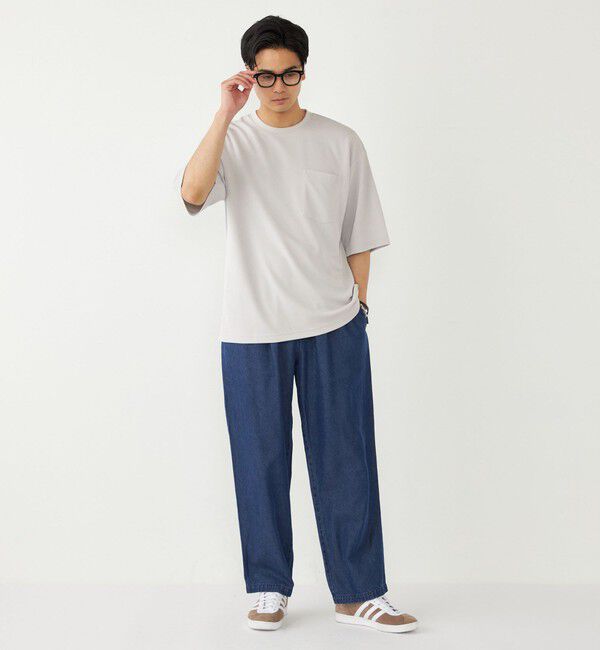 SHIPS Colors 「SHIPS Colors:〈汗隠し・接触冷感・紫外線軽減〉FRESH TECH ルーズ Tシャツ」|Tシャツ・カットソー|