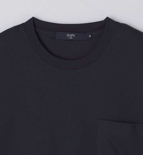 SHIPS Colors 「SHIPS Colors:〈汗隠し・接触冷感・紫外線軽減〉FRESH TECH ルーズ Tシャツ」|Tシャツ・カットソー|