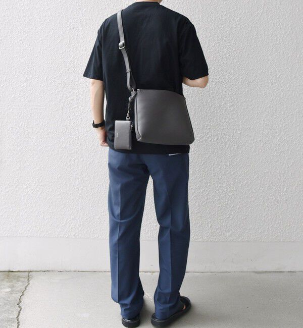 SHIPS any「SHIPS any: スプリット レザー ミディアム ショルダーバッグ (カードケース付き)◇」|ショルダー・メッセンジャー|