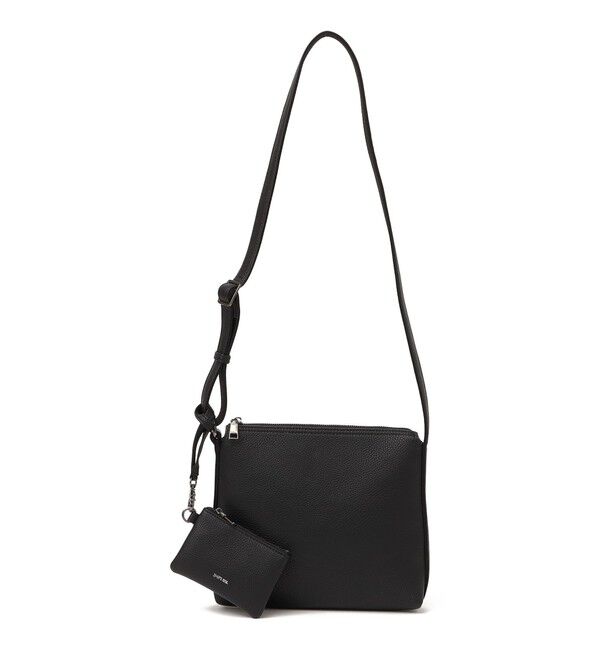 SHIPS any「SHIPS any: スプリット レザー ミディアム ショルダーバッグ (カードケース付き)◇」|ショルダー・メッセンジャー|