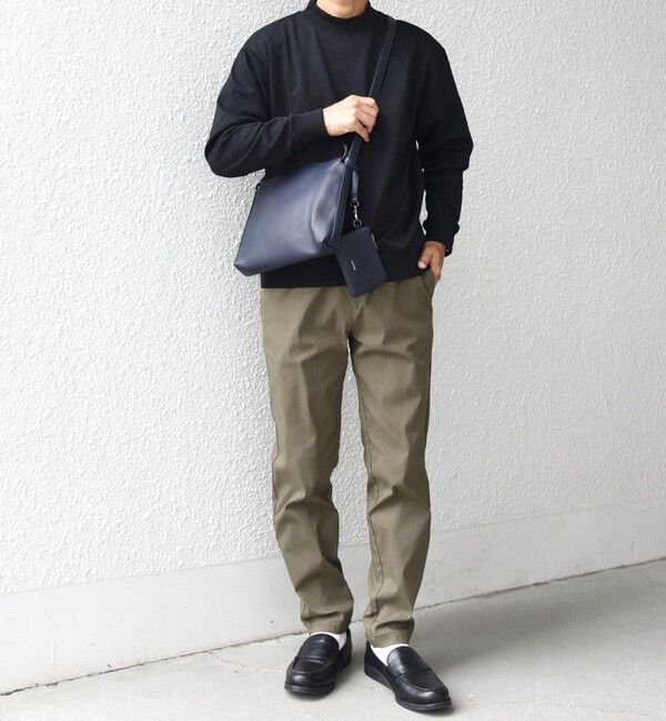 SHIPS any「SHIPS any: スプリット レザー ミディアム ショルダーバッグ (カードケース付き)◇」|ショルダー・メッセンジャー|