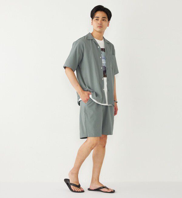 SHIPS Colors 「SHIPS Colors:〈接触冷感・吸水速乾・洗濯機可能〉ライト サッカー イージー ショーツ」|その他|