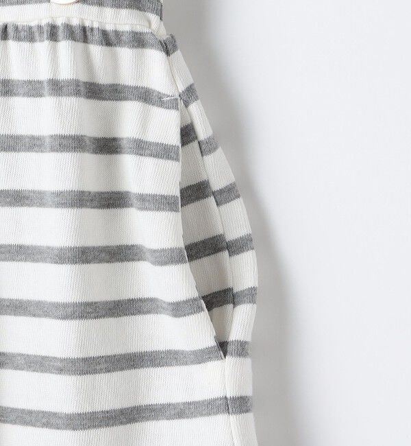 SHIPS KIDS「SHIPS KIDS:100～130cm / ボーダー フリル ワンピース」|ワンピース|