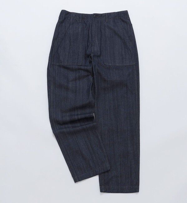 SHIPS「SHIPS: AUTHENTIC ベーシック デニム ベイカー パンツ」|チノ|
